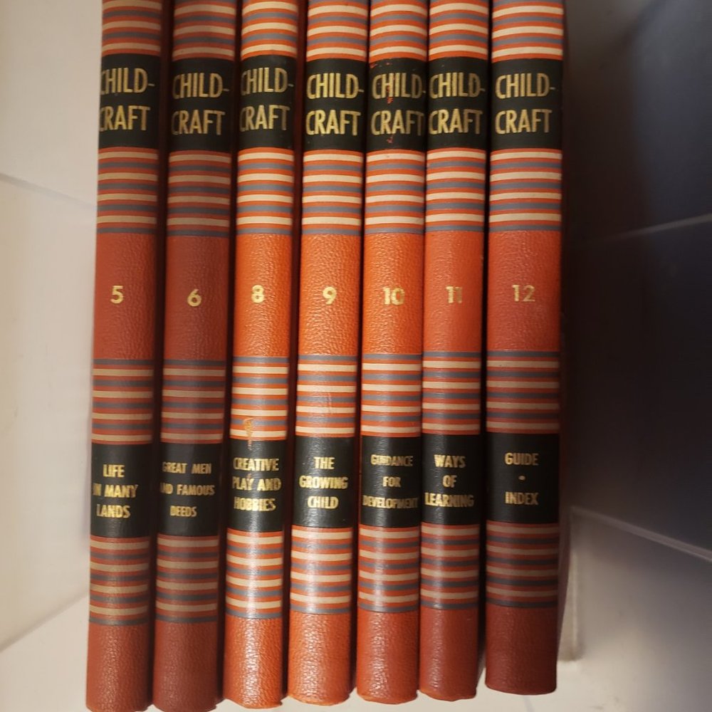Childcraft books 1949 edition set 5,6, 8-12  Each Volume Sells Separately
